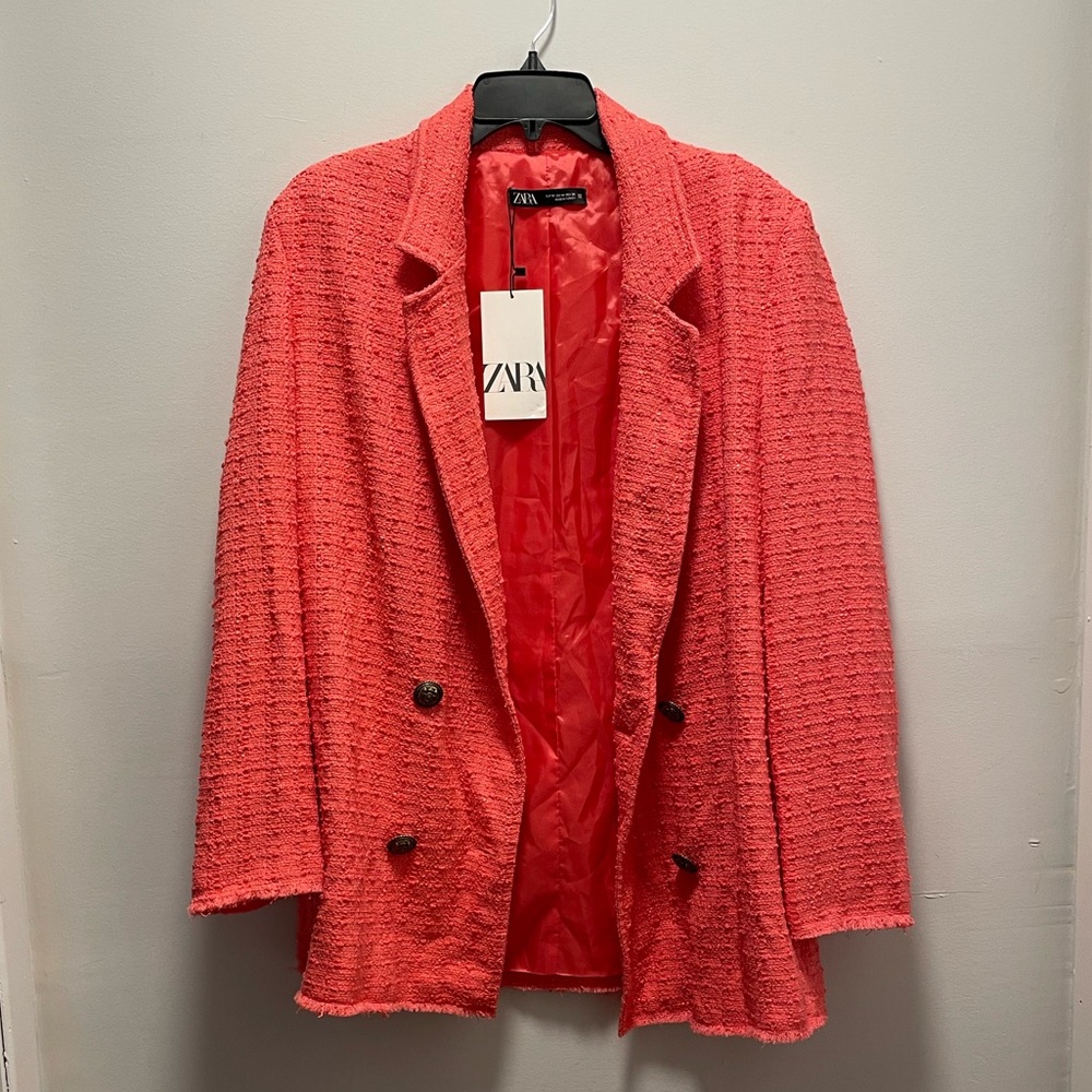 BNWT! Bright pink blazer